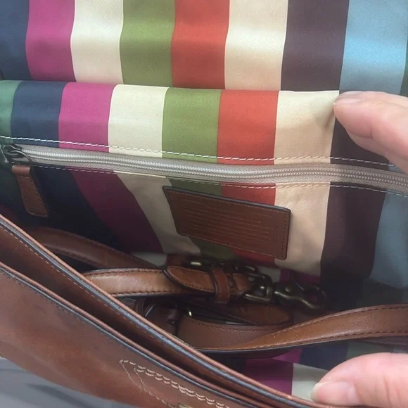 Coach handbag 👜 with strap - Picture 4 of 13